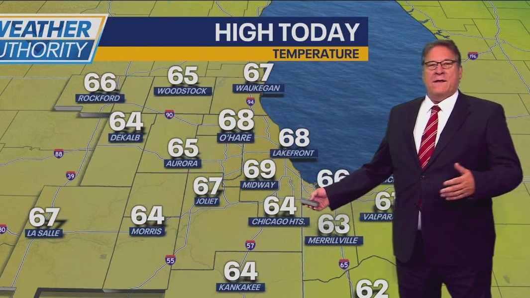 Chicago Weather: Clear, sunny skies for Sunday with highs in the low 80s